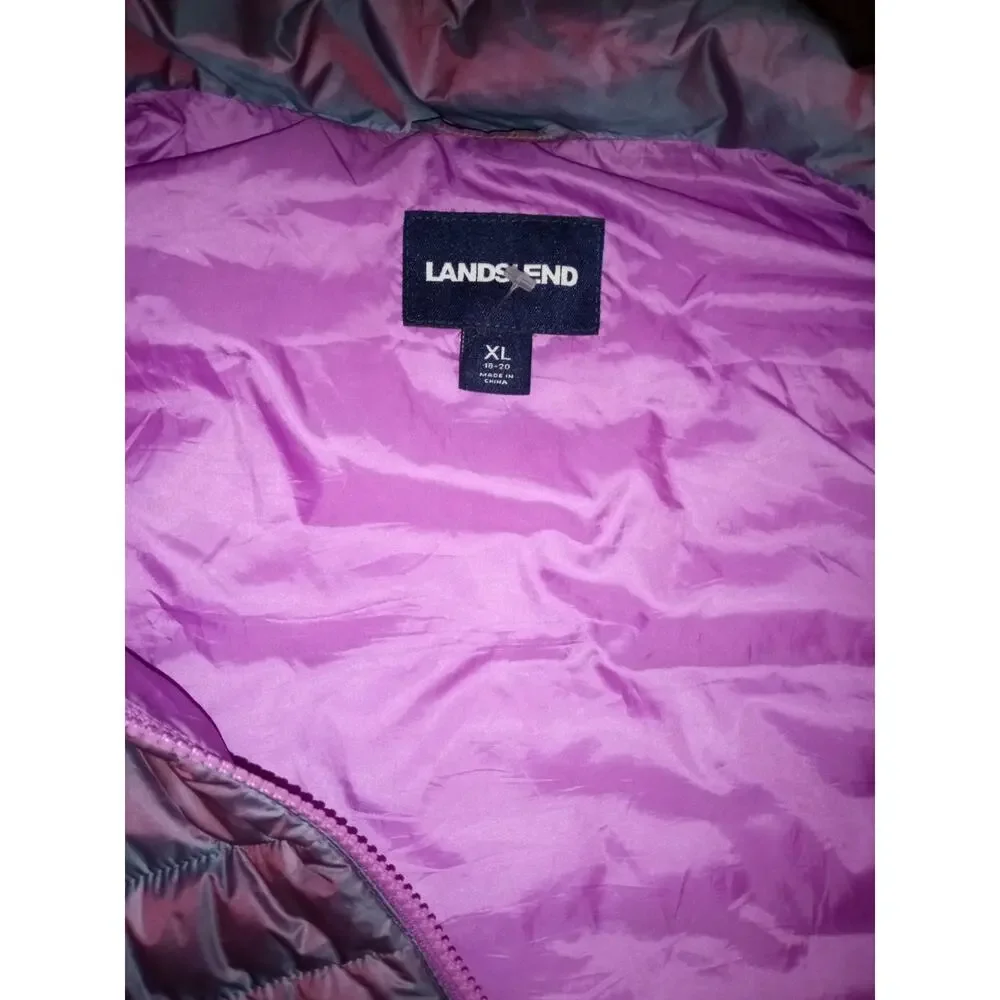 Lands End XL Unworn Puffer Vest - Picture 4 of 11